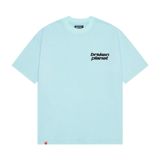 BROKEN PLANET BASICS TEE ICE BLUE