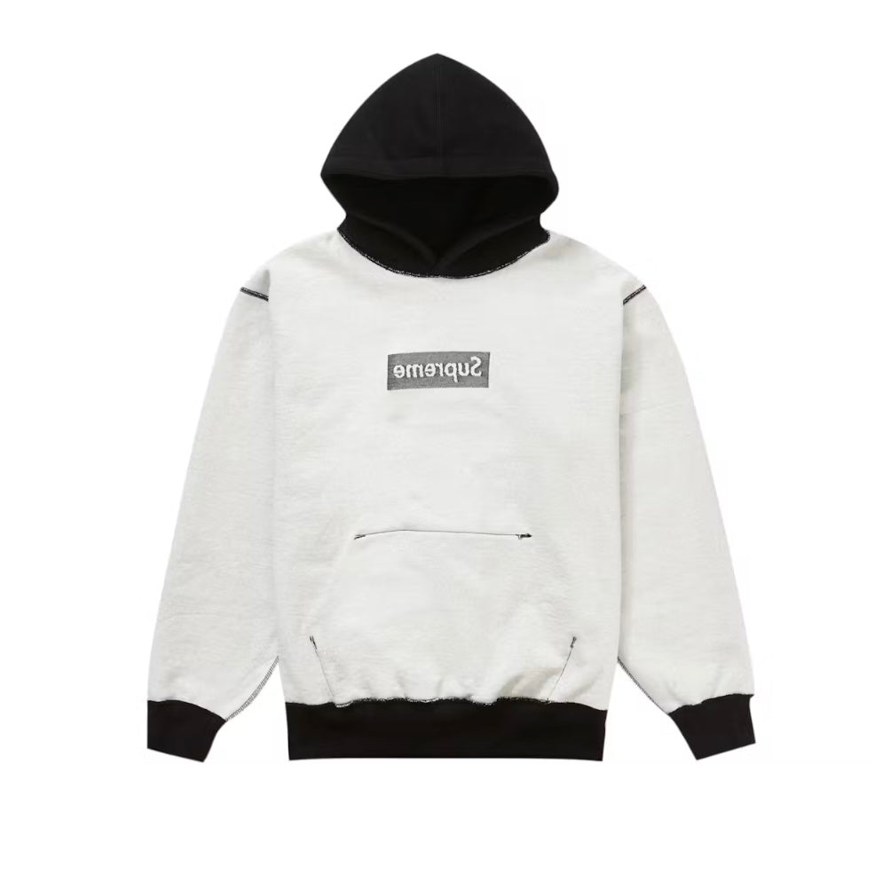 SUPREME INSIDE OUT BOX LOGO HOODIE BLACK