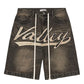 Vale Forever Skittles Denim Jorts Washed Blue