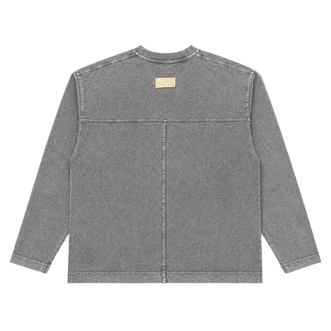 Baire Atelier Blank Long Sleeve Tee Charcoal