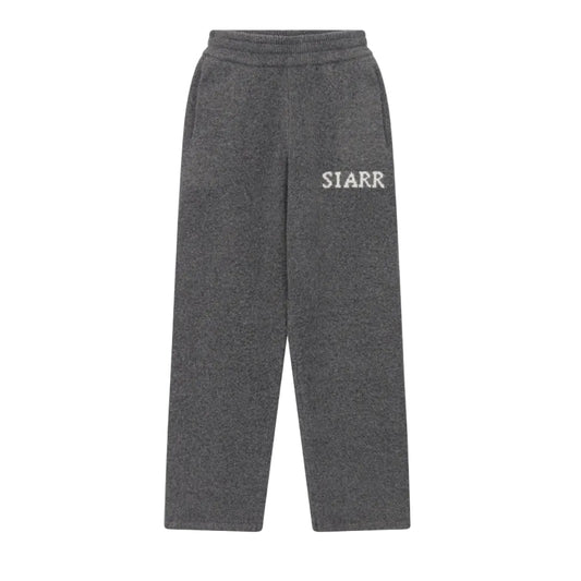 Siarr Knit Joggers Charcoal