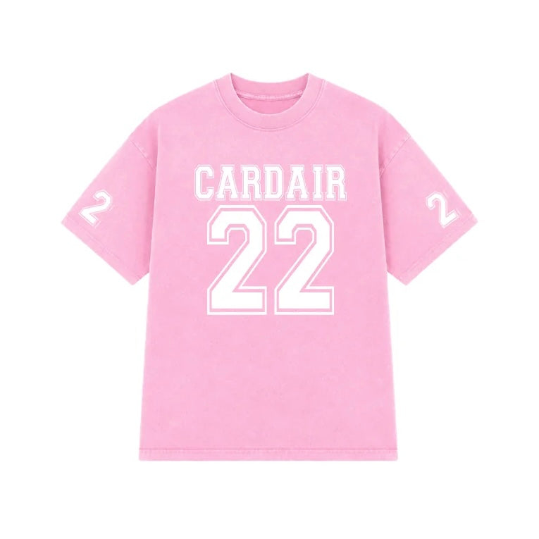 Cardair Varsity Tee Pink