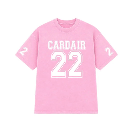 Cardair Varsity Tee Pink