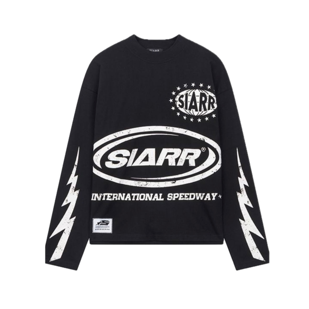 Siarr Speedway Longsleeve Tee Black