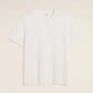 AMI Paris Embossed Tee Off White