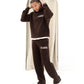 Siarr Knit Hoodie Brown