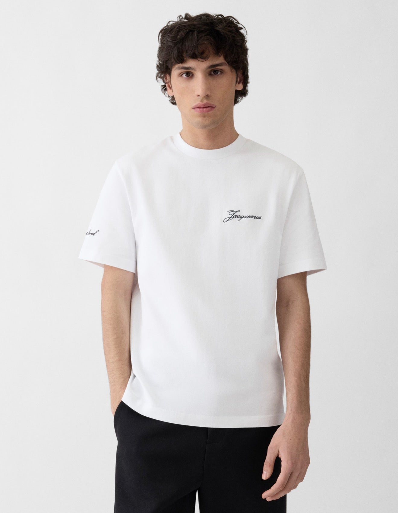 Jacquemus Courchevel High Altitude Club Tee White