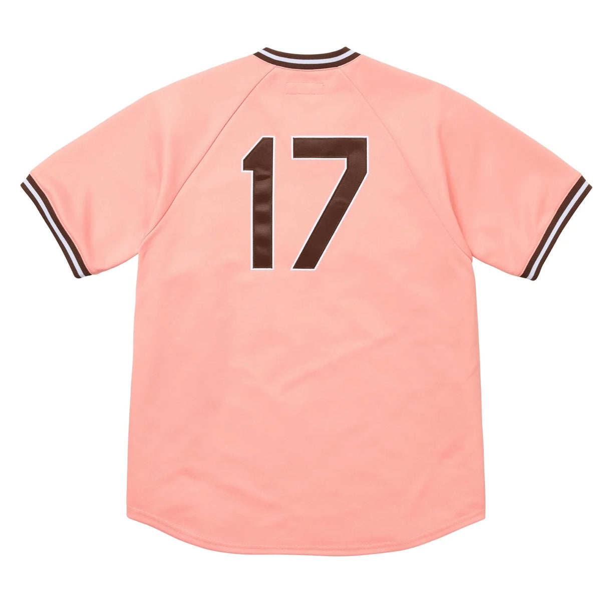 Supreme Baseball Jersey Pink Brown (FW26)