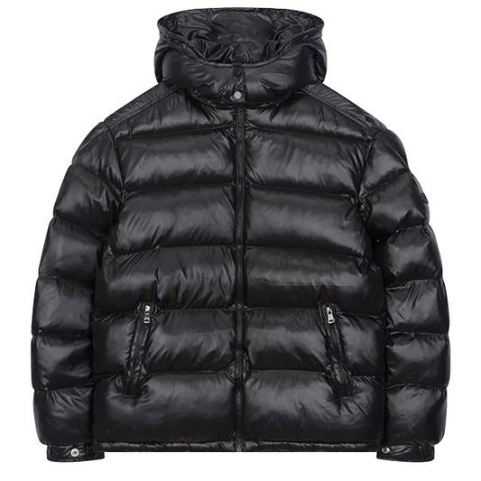 Siarr Heavy Puffer Jacket Black