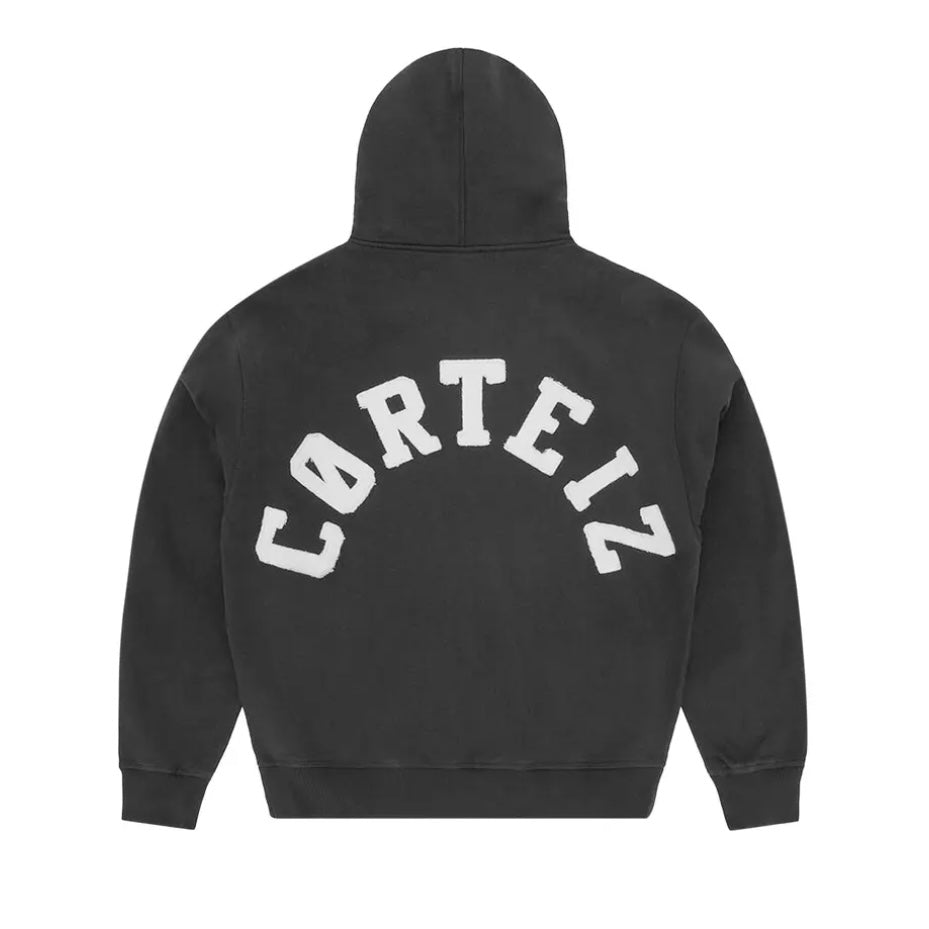 CORTEIZ COLLEGE ARCH ZIP UP HOODIE BLACK – Empire Glasgow