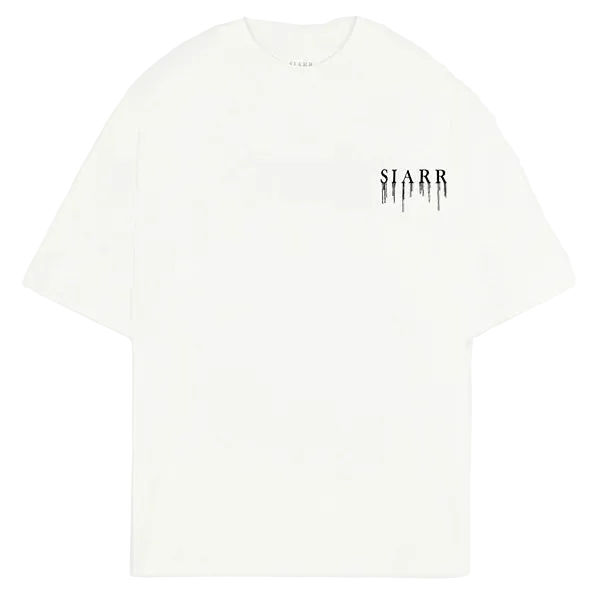 Siarr Drip Tee White