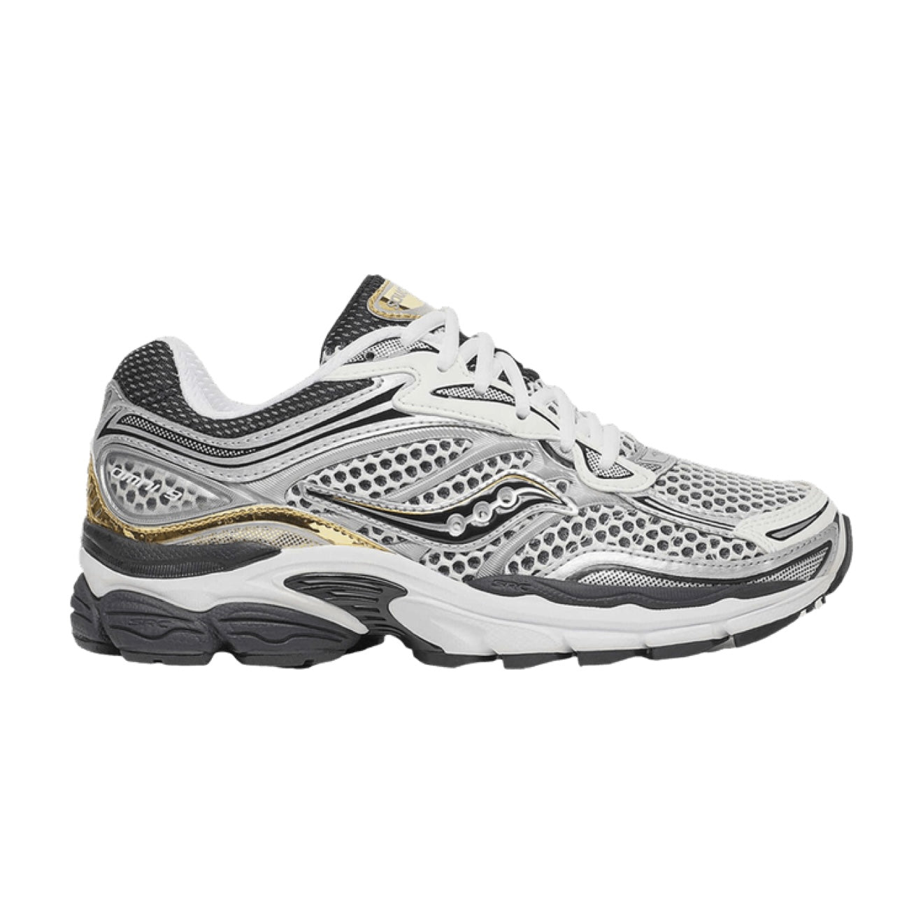 SAUCONY OG PROGRID OMNI 9 WHITE SILVER GOLD