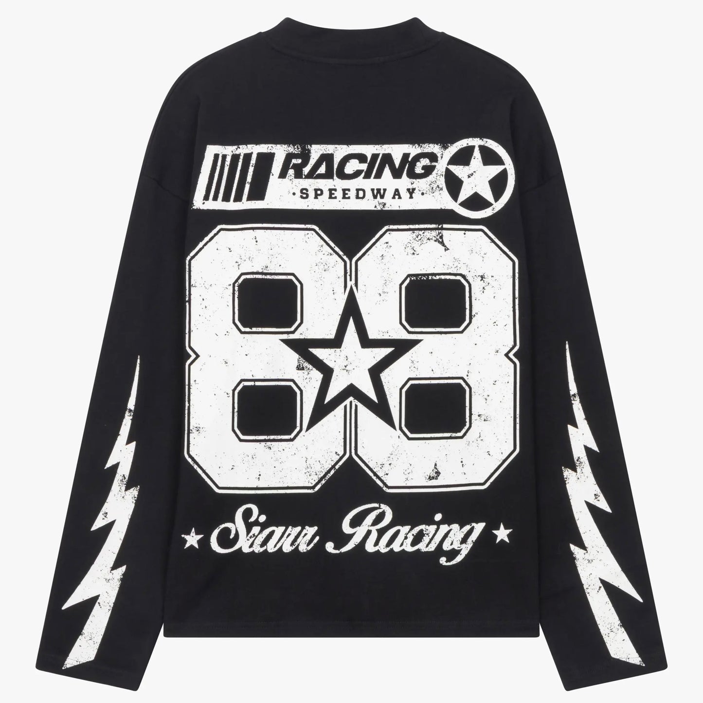 Siarr Speedway Longsleeve Tee Black