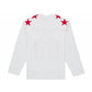 SUPREME PLAYBOY LONG SLEEVE JERSEY TEE WHITE (SS26)