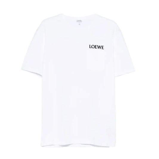 Loewe Pocket Logo Tee White