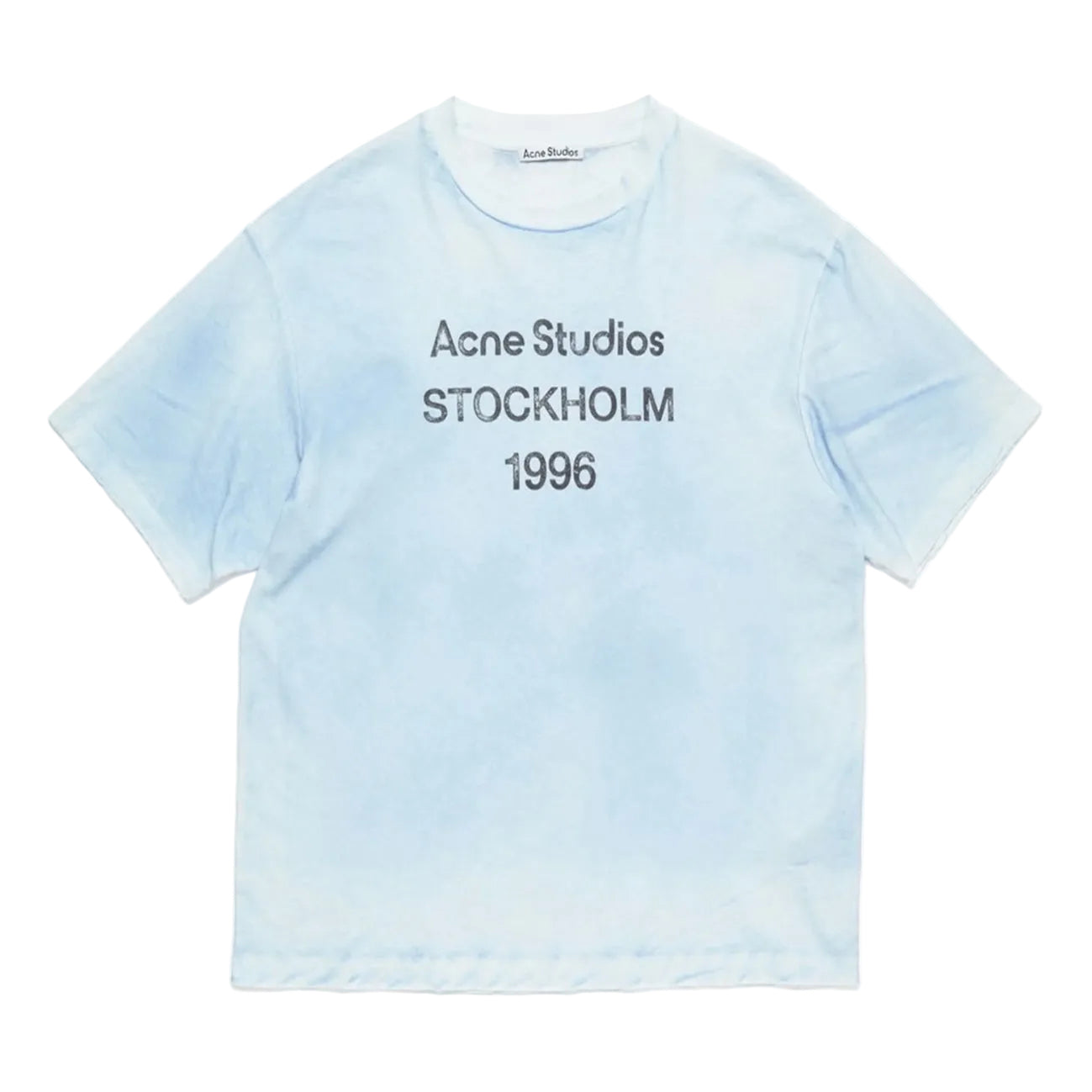Acne Studios Stockholm 1996 Logo Tee Blue