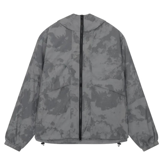 Siarr Venetian Windbreaker Jacket Grey