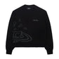 BROKEN PLANET KNIT SWEATER MIDNIGHT BLACK