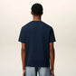 AMI Paris Embroidered Tee Navy