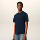 AMI Paris Embroidered Tee Navy