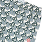 Casablanca Heart Monogram Swim Shorts Green