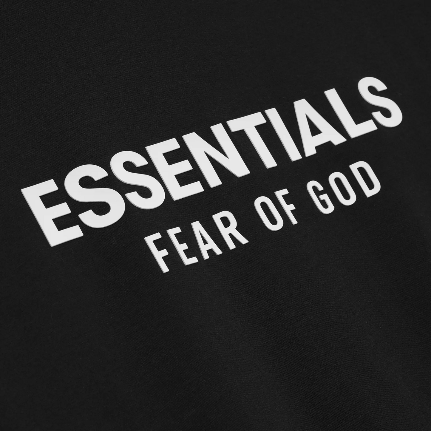 ESSENTIALS AW24 TEE ‘BLACK WHITE’