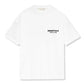 ESSENTIALS AW24 TEE ‘WHITE BLACK’