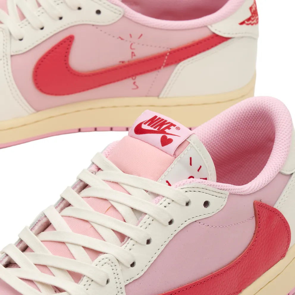 JORDAN 1 LOW TRAVIS SCOTT 'TROPICAL PINK’ (Pre-Order)