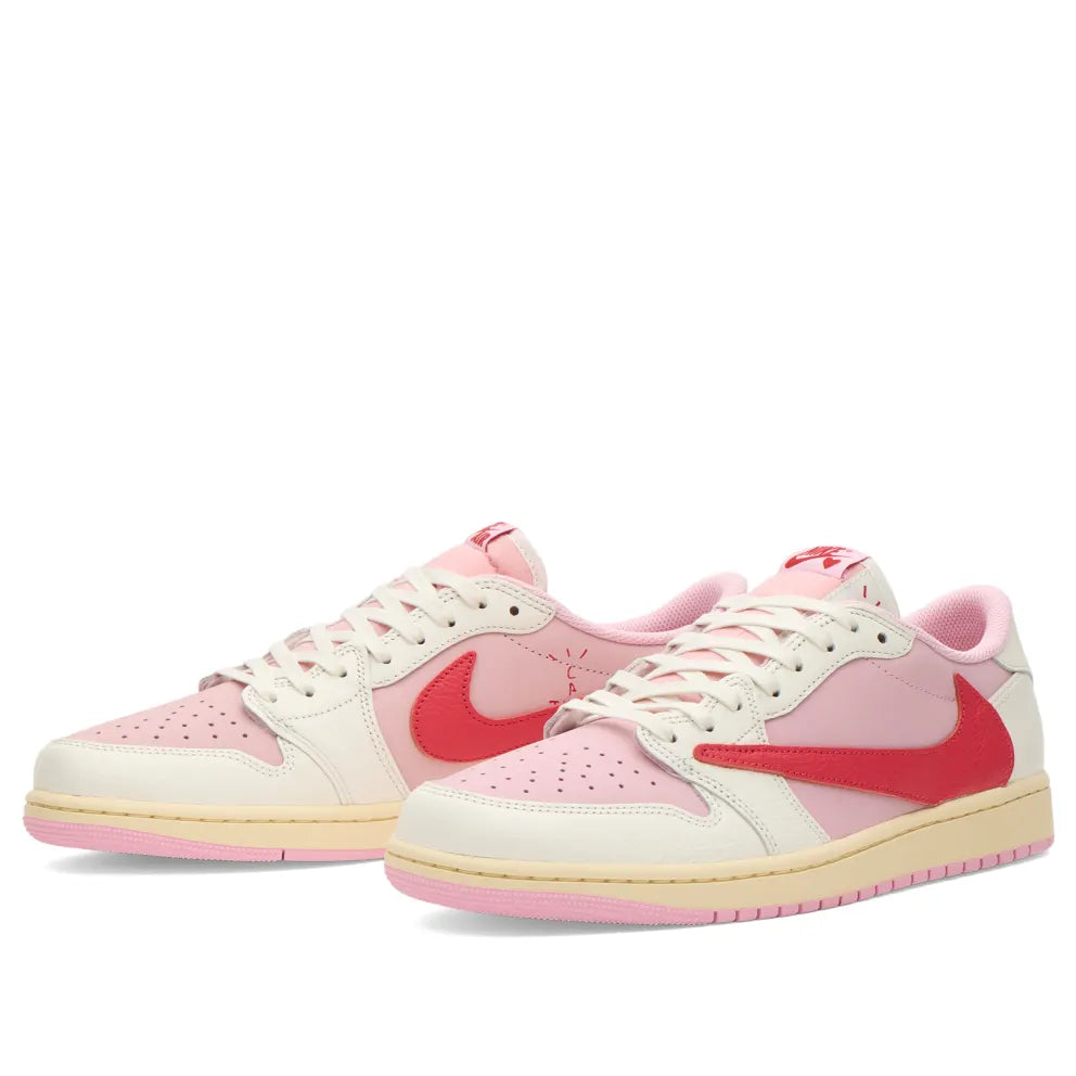 JORDAN 1 LOW TRAVIS SCOTT 'TROPICAL PINK’ (Pre-Order)