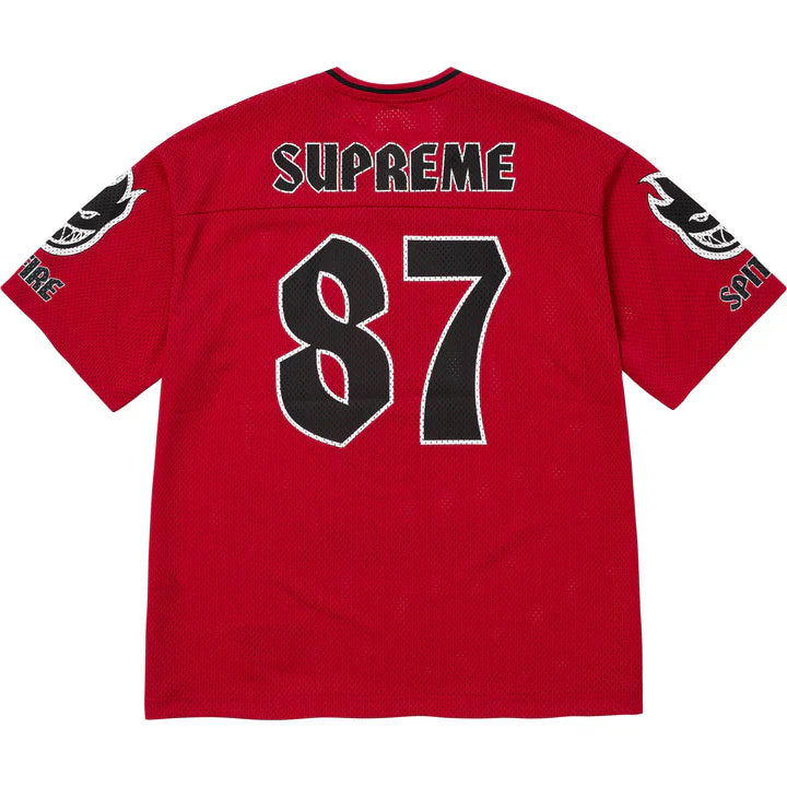 SUPREME SPITFIRE FOOTBALL JERSEY RED (SS26)