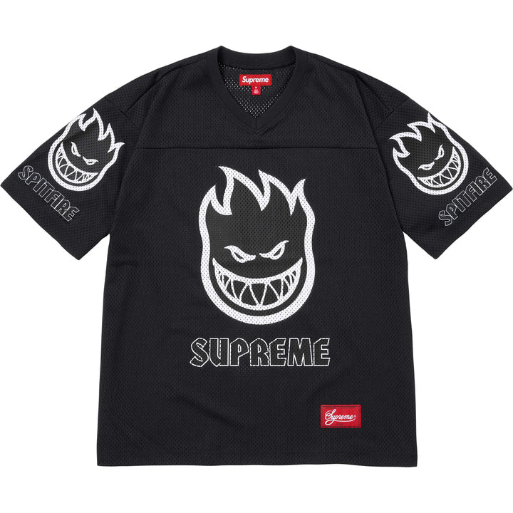 SUPREME SPITFIRE FOOTBALL JERSEY BLACK (SS26)