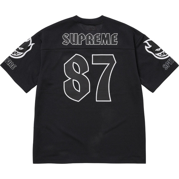 SUPREME SPITFIRE FOOTBALL JERSEY BLACK (SS26)