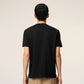 AMI Paris Embroidered Tee Black White