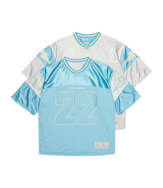 Broken Planet Reversible Jersey Ice Blue