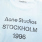 Acne Studios Stockholm 1996 Logo Tee Blue