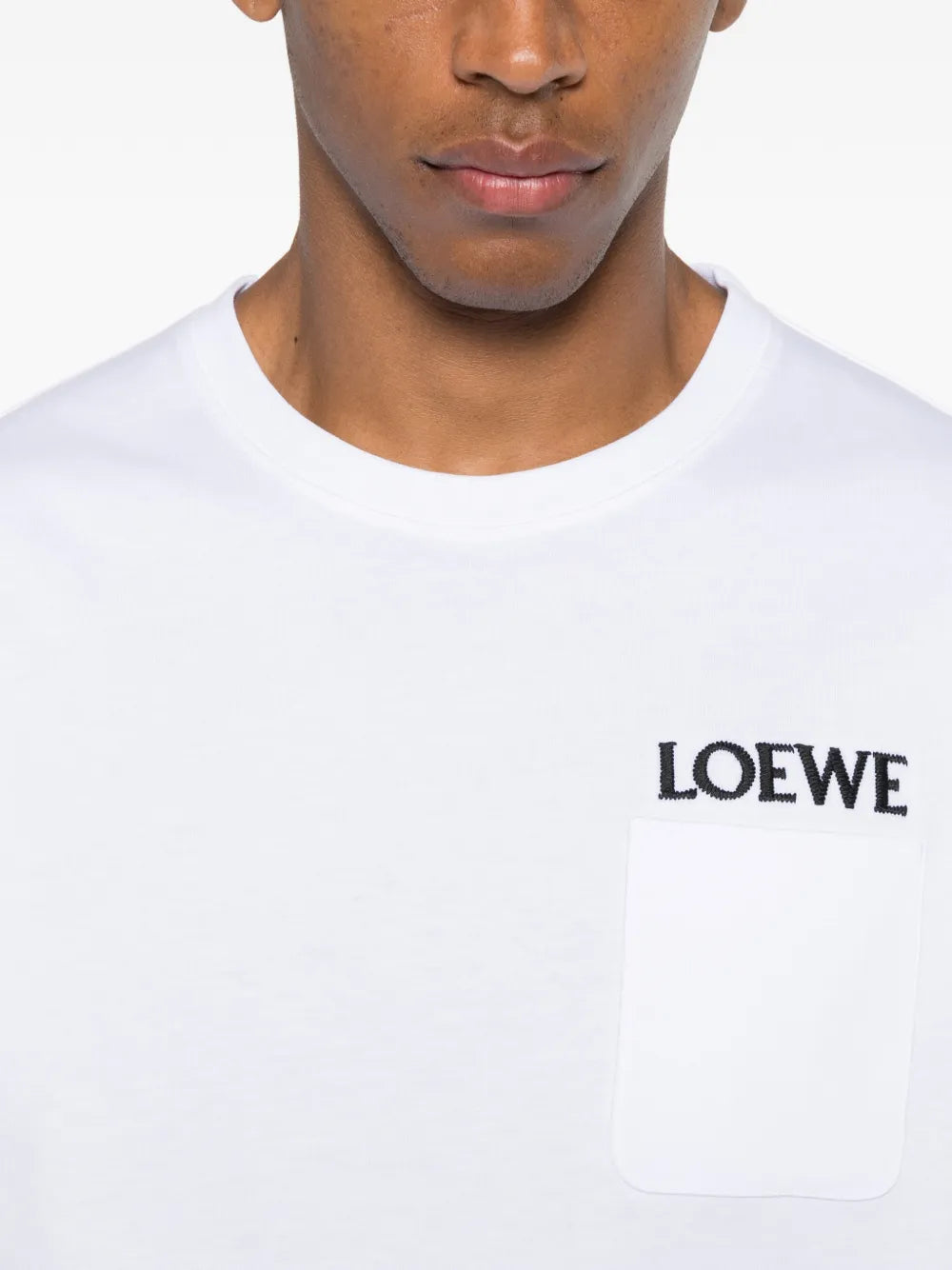 Loewe Pocket Logo Tee White