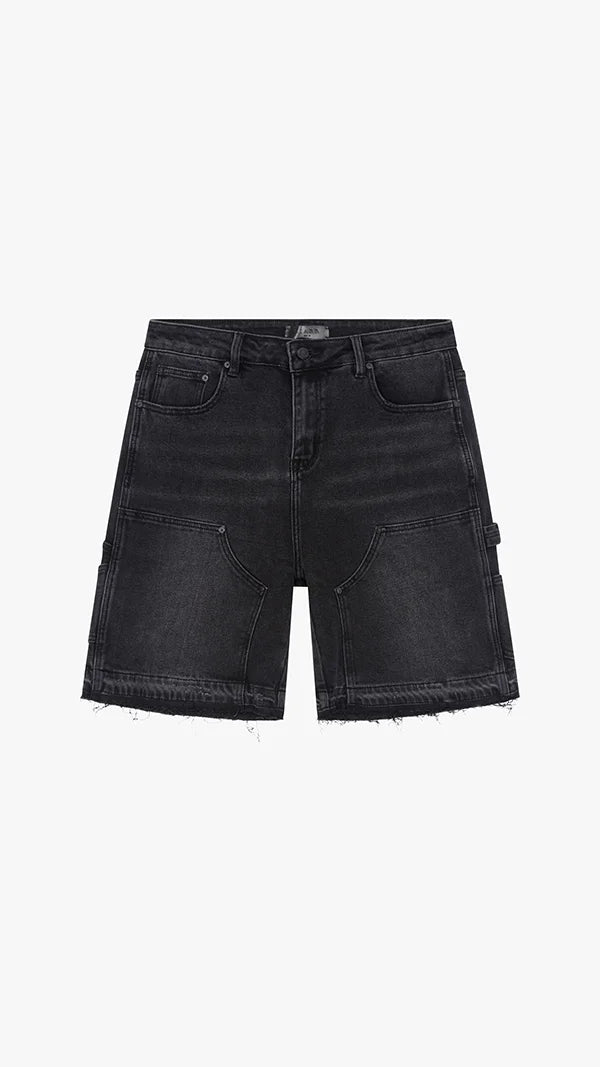 Siarr Carpenter Shorts Black