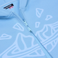BROKEN PLANET ZIP UP HOODIE SKY BLUE