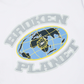 BROKEN PLANET GRID TEE WHITE