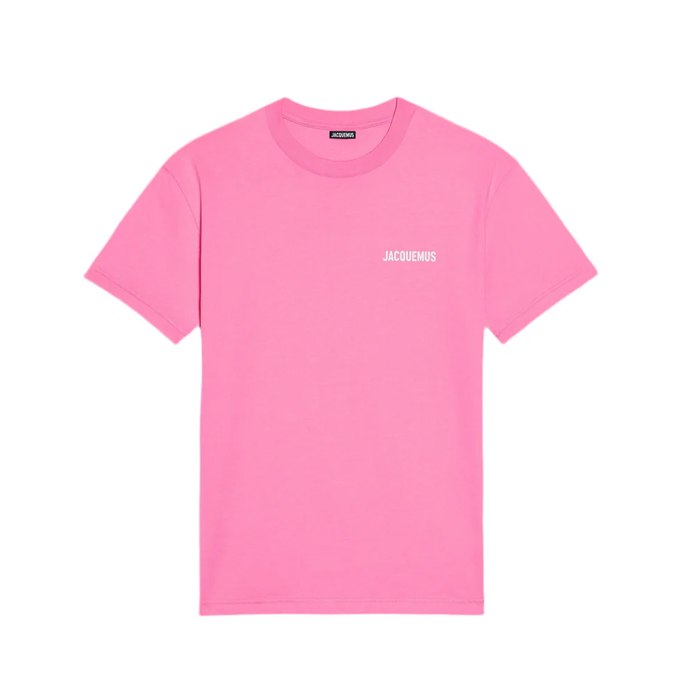 Jacquemus Logo Tee Pink