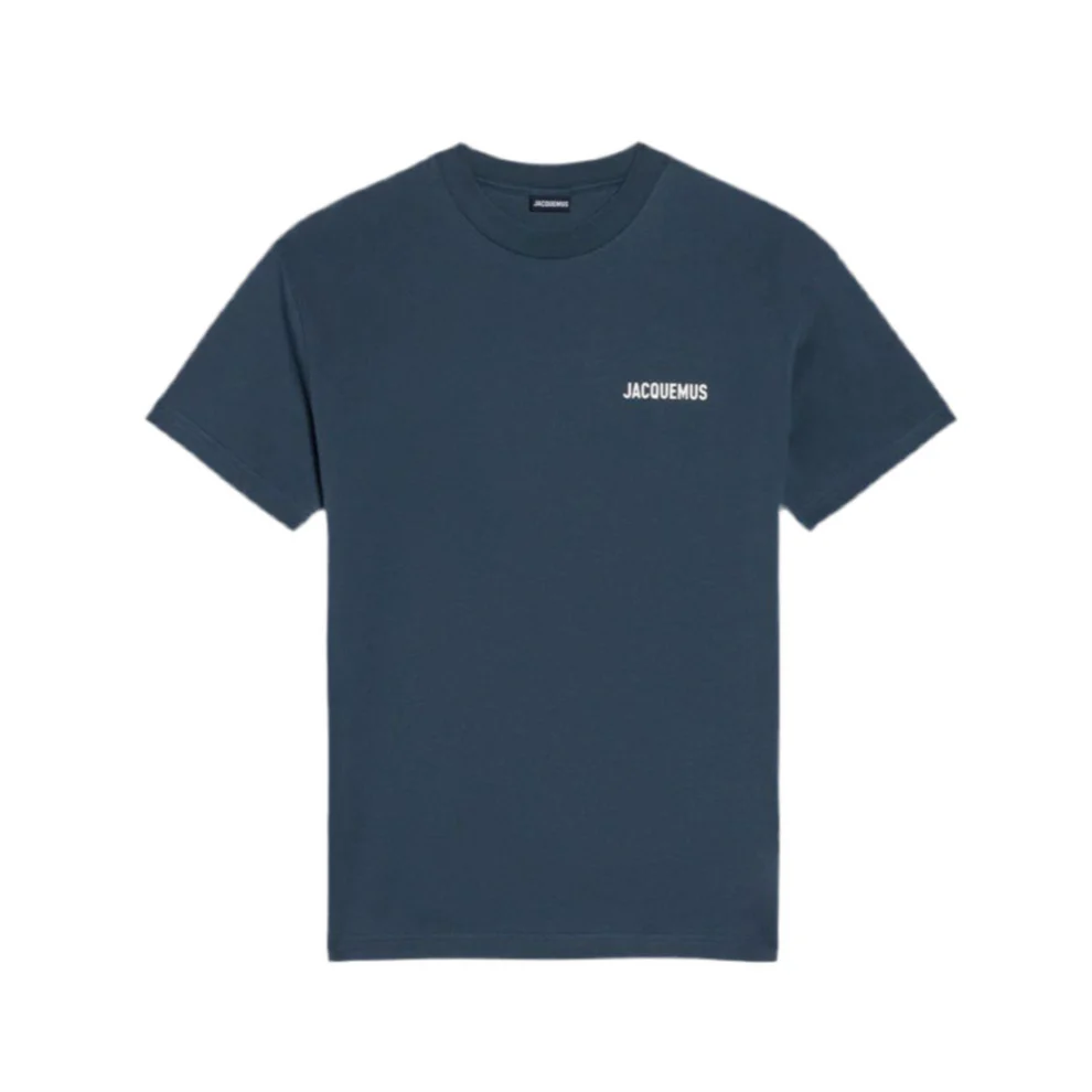 Jacquemus Logo Tee Navy