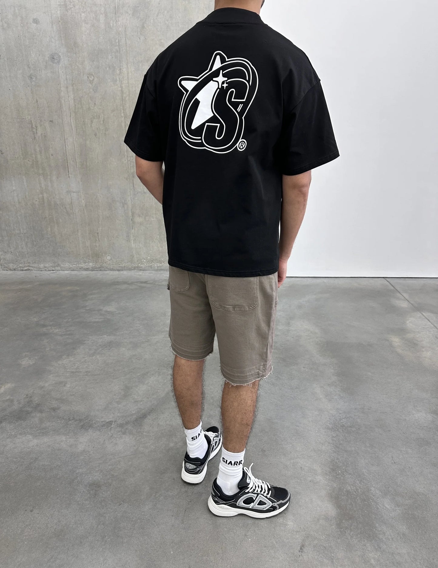 Siarr S Logo Tee Black