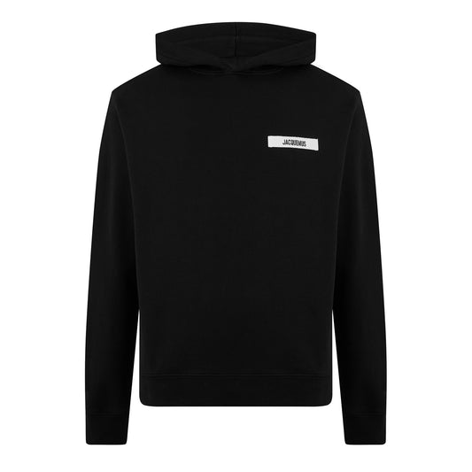 Jacquemus Gros Grain Hoodie Black