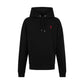 AMI Paris Embroidered Hoodie Black