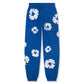DENIM TEARS WREATH JOGGERS ROYAL BLUE