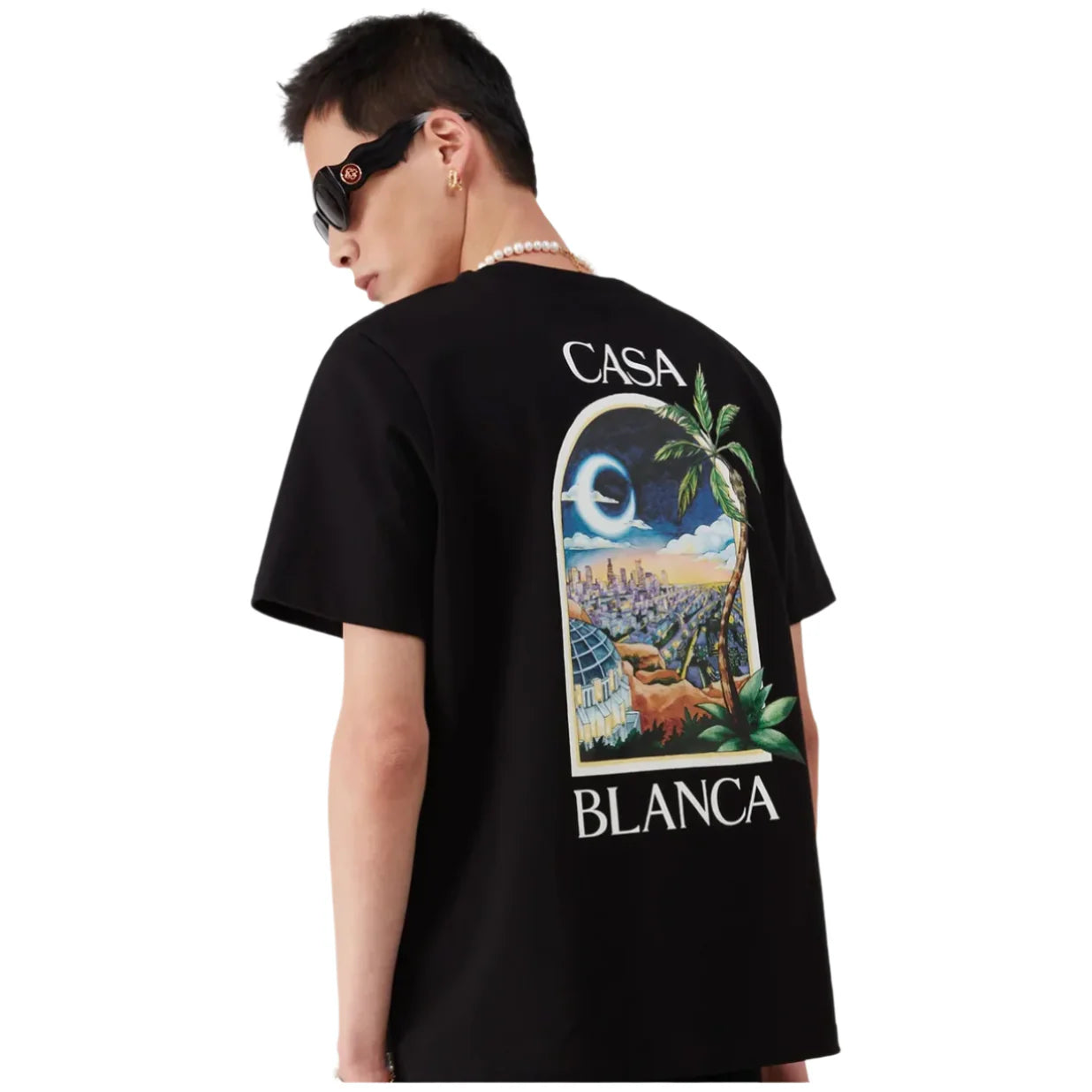 Casablanca La Night Tee Black