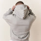 Coszus Embroidered Zip Hoodie Grey