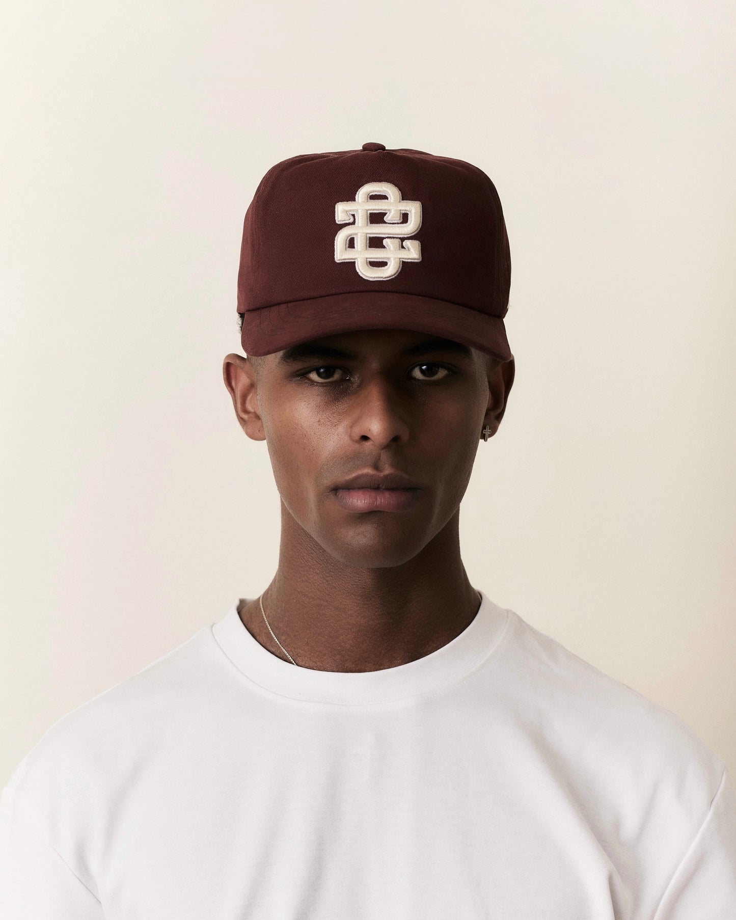Coszus Initials Cap Burgundy
