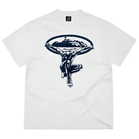 CORTEIZ STATUE ALCATRAZ TEE WHITE (NEW BLANK)