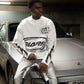 Siarr Speedway Longsleeve Tee White